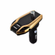 FM модулятор X8plus Bluetooth трансмиттер USB + AUX + MicroSD микрофон Черный/Золотистый FM модулятор X8plus Bluetooth трансмиттер USB + AUX + MicroSD микрофон Черный/Золотистый