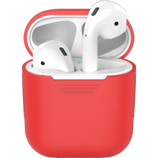 Classic silicone case AhaStyle for Apple AirPods Red (AHA-00020-RED) Classic silicone case AhaStyle for Apple AirPods Red (AHA-00020-RED)