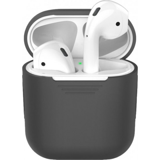 Classic silicone case AhaStyle for Apple AirPods Gray (AHA-00020-GRY) Classic silicone case AhaStyle for Apple AirPods Gray (AHA-00020-GRY)