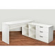 Desk made of chipboard Vienna white Embawood