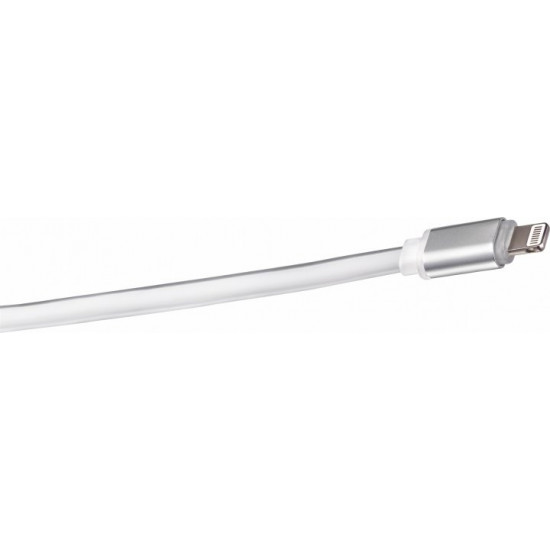 Кабель синхронізації Logan Apple Lightning to USB 1 м White (EL118-010WH) Кабель синхронізації Logan Apple Lightning to USB 1 м White (EL118-010WH)