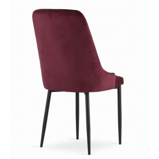Chair Leobert Capri (velor) Bordo Chair Leobert Capri (velor) Bordo