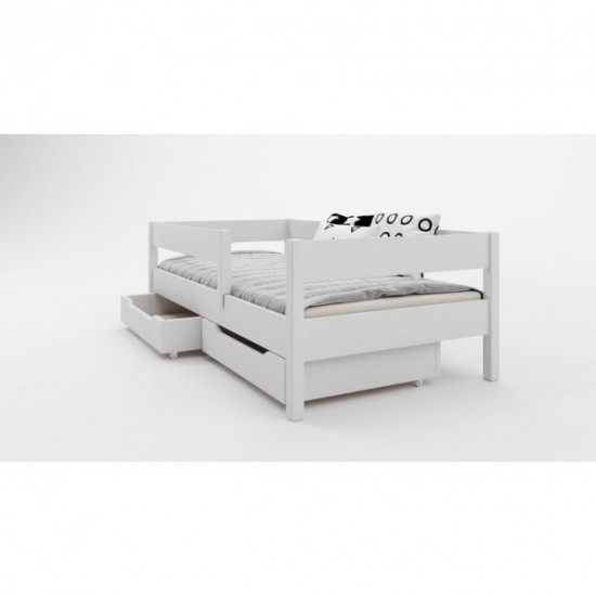 Children's single bed Poland LukDom Mix 180x80 with drawers and foam mattress Poland Children's single bed Poland LukDom Mix 180x80 with drawers and foam mattress Poland