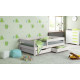 Single bed Poland LukDom Mix 140x70 with drawers and SOFT KIDS-DREAMS mattress Single bed Poland LukDom Mix 140x70 with drawers and SOFT KIDS-DREAMS mattress