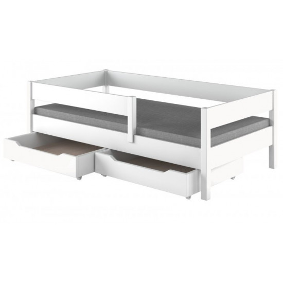 Single bed Poland LukDom Mix 140x70 with drawers and SOFT KIDS-DREAMS mattress Single bed Poland LukDom Mix 140x70 with drawers and SOFT KIDS-DREAMS mattress