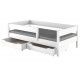 Single bed Poland LukDom Mix 140x70 with drawers and SOFT KIDS-DREAMS mattress Single bed Poland LukDom Mix 140x70 with drawers and SOFT KIDS-DREAMS mattress