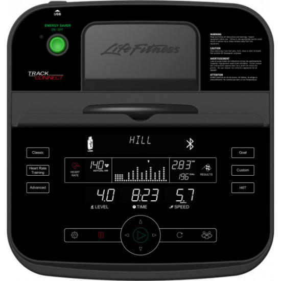 Еліптичний крос-тренажер Life Fitness E1 Track Connect Еліптичний крос-тренажер Life Fitness E1 Track Connect