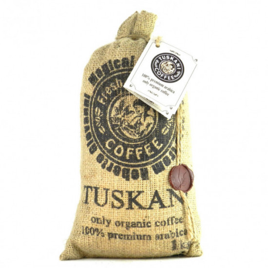Кофе в зернах Tuskani 100% арабика 1 кг Кофе в зернах Tuskani 100% арабика 1 кг