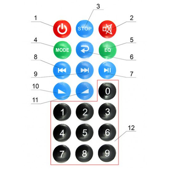  Встраиваемый MP3 плеер, Bluetooth, FM, усилитель Rylybons, USB, microSD для авто (113593)