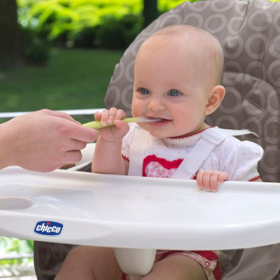Ложка силіконова Chicco 6м+, Рожева, 2 шт. (06828.11) Ложка силіконова Chicco 6м+, Рожева, 2 шт. (06828.11)
