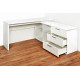 Corner desk Embawood Wienn white