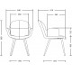 Chair Nowy Styl MICHEL ordf HN ANTR (BOX-1) ICON-45 Chair Nowy Styl MICHEL ordf HN ANTR (BOX-1) ICON-45