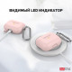 Силіконовий чохол AhaStyle з карабіном для Apple AirPods Pro Pink (AHA-0P100-PNK) Силіконовий чохол AhaStyle з карабіном для Apple AirPods Pro Pink (AHA-0P100-PNK)