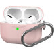 Силіконовий чохол AhaStyle з карабіном для Apple AirPods Pro Pink (AHA-0P100-PNK) Силіконовий чохол AhaStyle з карабіном для Apple AirPods Pro Pink (AHA-0P100-PNK)
