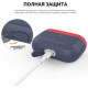 Two-color silicone case AhaStyle for Apple AirPods Pro Dark Blue Red (AHA-0P200-NNR) Two-color silicone case AhaStyle for Apple AirPods Pro Dark Blue Red (AHA-0P200-NNR)