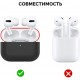  Двухцветный cиликоновый чехол AhaStyle для Apple AirPods Pro Black Red (AHA-0P200-BBR)