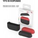  Двухцветный cиликоновый чехол AhaStyle для Apple AirPods Pro Black Red (AHA-0P200-BBR)