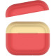 Двухцветный cиликоновый чехол AhaStyle для Apple AirPods Pro Red Yellow (AHA-0P200-RRY) Двухцветный cиликоновый чехол AhaStyle для Apple AirPods Pro Red Yellow (AHA-0P200-RRY)