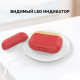 Двухцветный cиликоновый чехол AhaStyle для Apple AirPods Pro Red Yellow (AHA-0P200-RRY) Двухцветный cиликоновый чехол AhaStyle для Apple AirPods Pro Red Yellow (AHA-0P200-RRY)