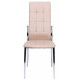 Стул Richman Дорис Хром 480 x 410 x 1000H Крем Стул Richman Дорис Хром 480 x 410 x 1000H Крем