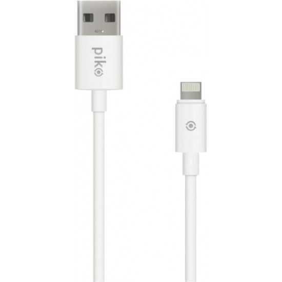 Кабель синхронизации Piko CB-UL11 USB - Lightning 1.2 м White (1283126496165) Кабель синхронизации Piko CB-UL11 USB - Lightning 1.2 м White (1283126496165)