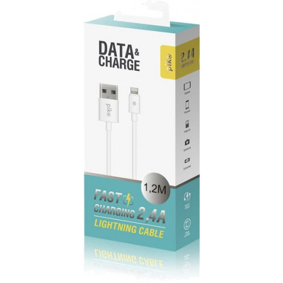 Кабель синхронизации Piko CB-UL11 USB - Lightning 1.2 м White (1283126496165) Кабель синхронизации Piko CB-UL11 USB - Lightning 1.2 м White (1283126496165)