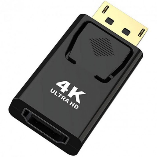 Переходник U&P DisplayPort - HDMI 4K 0.1 м Black (WAZ-HD82-BK) Переходник U&P DisplayPort - HDMI 4K 0.1 м Black (WAZ-HD82-BK)