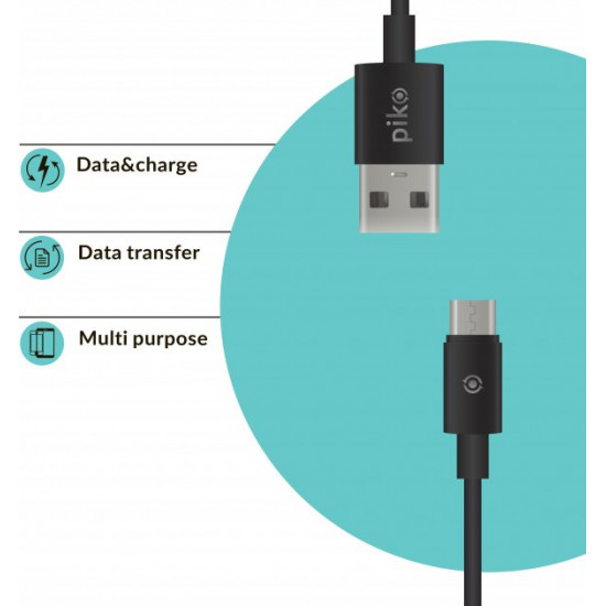 Кабель синхронизации Piko CB-UM12 Micro USB 2 м Black (1283126493881) Кабель синхронизации Piko CB-UM12 Micro USB 2 м Black (1283126493881)