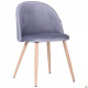 Стілець AMF обідній Sherry beech/dark grey velvet 545870 Стілець AMF обідній Sherry beech/dark grey velvet 545870