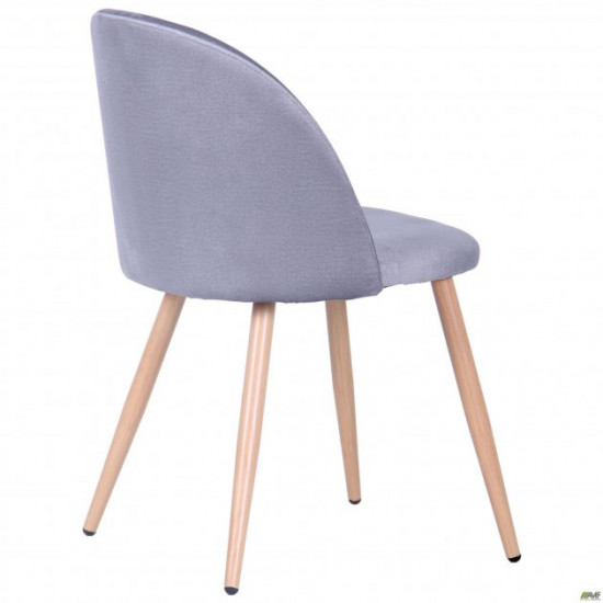 Стілець AMF обідній Sherry beech/dark grey velvet 545870 Стілець AMF обідній Sherry beech/dark grey velvet 545870