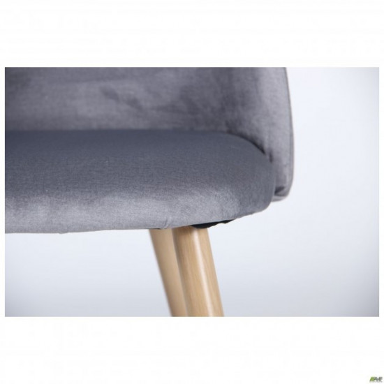 Стілець AMF обідній Sherry beech/dark grey velvet 545870 Стілець AMF обідній Sherry beech/dark grey velvet 545870