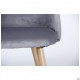 Стілець AMF обідній Sherry beech/dark grey velvet 545870 Стілець AMF обідній Sherry beech/dark grey velvet 545870