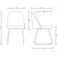 Chair Nowy Styl MILANA ordf CFS CHROME (BOX-1) ECO-31 Chair Nowy Styl MILANA ordf CFS CHROME (BOX-1) ECO-31