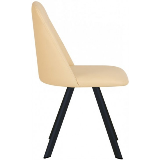 Chair Nowy Styl MILANA ordf 4L BLACK (BOX-1) ECO-07 Chair Nowy Styl MILANA ordf 4L BLACK (BOX-1) ECO-07