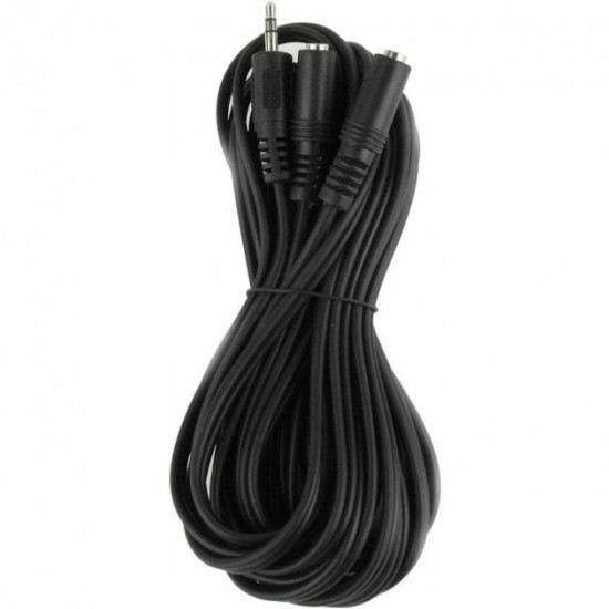 Audio cable Cablexpert (CCA-415) 3.5mm(M)-3.5mm(F), splitter, 5m, stereo Audio cable Cablexpert (CCA-415) 3.5mm(M)-3.5mm(F), splitter, 5m, stereo