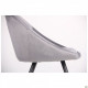 Стул AMF обеденный Mary black/silver 545860 Стул AMF обеденный Mary black/silver 545860