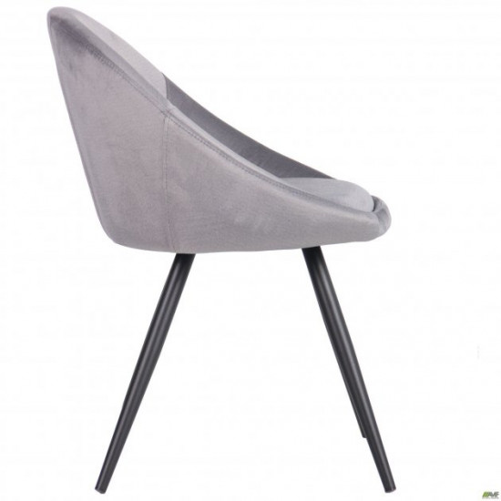 Стул AMF обеденный Mary black/silver 545860 Стул AMF обеденный Mary black/silver 545860