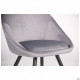 Стул AMF обеденный Mary black/silver 545860 Стул AMF обеденный Mary black/silver 545860