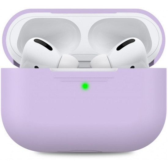 Силіконовий чохол AhaStyle для Apple AirPods Pro Lavender (AHA-0P300-LVR) Силіконовий чохол AhaStyle для Apple AirPods Pro Lavender (AHA-0P300-LVR)