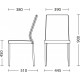 Chair Nowy Styl NIK ordf CHROME (BOX-1) ECO-45 Chair Nowy Styl NIK ordf CHROME (BOX-1) ECO-45