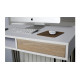 Письмовий стіл HairpinlegsUA Desk Pro 1000 (100х60х76.6см) White Black (1793) Письмовий стіл HairpinlegsUA Desk Pro 1000 (100х60х76.6см) White Black (1793)