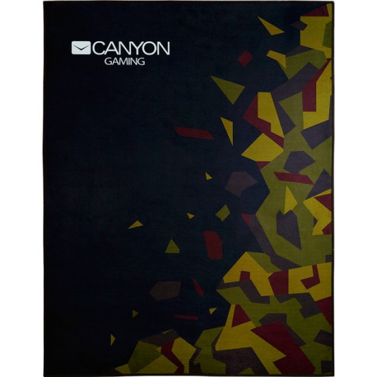 Захисний килимок Canyon 100х130 см Чорний/Камуфляж (CND-SFM02) Захисний килимок Canyon 100х130 см Чорний/Камуфляж (CND-SFM02)