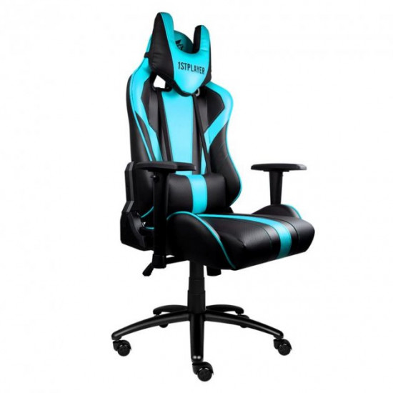 Крісло для геймерів 1stPlayer FK1 Black-Blue Крісло для геймерів 1stPlayer FK1 Black-Blue