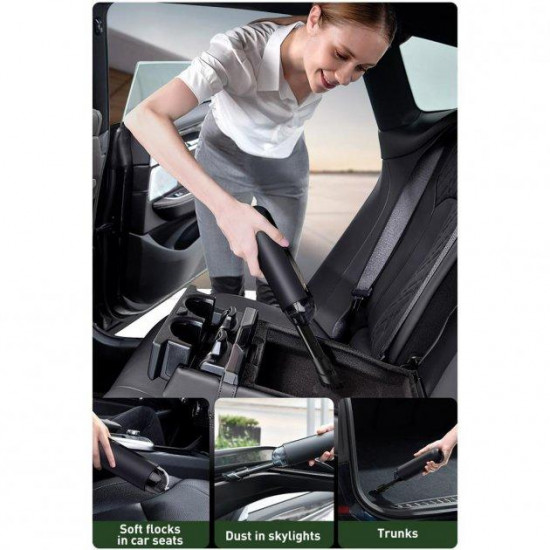Автомобильный пылесос Baseus A2 Car Vacuum Cleaner 5000pa Black CRXCQA2-01 Автомобильный пылесос Baseus A2 Car Vacuum Cleaner 5000pa Black CRXCQA2-01
