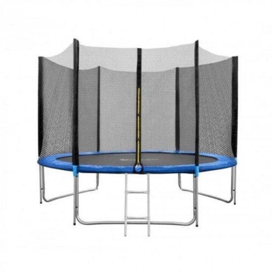 Детский садовой батут с сеткой Sky Jump 250 см Детский садовой батут с сеткой Sky Jump 250 см