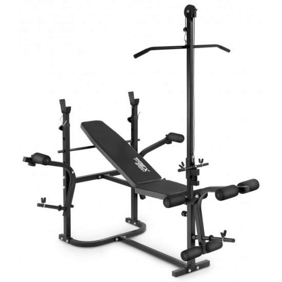 Скамья тренировочная Trex Sport TX-020 + парта Скотта + верхняя тяга Скамья тренировочная Trex Sport TX-020 + парта Скотта + верхняя тяга