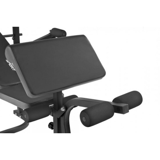 Скамья тренировочная Trex Sport TX-020 + парта Скотта + верхняя тяга Скамья тренировочная Trex Sport TX-020 + парта Скотта + верхняя тяга