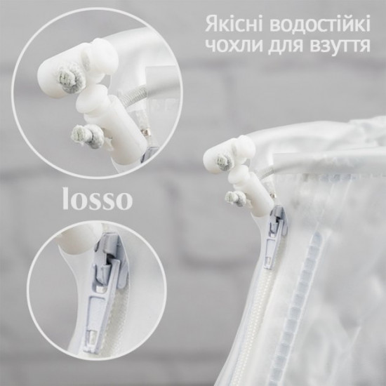 Чехлы для обуви от дождя - водонепроницаемые бахилы LOSSO, размер (34/35) S Чехлы для обуви от дождя - водонепроницаемые бахилы LOSSO, размер (34/35) S