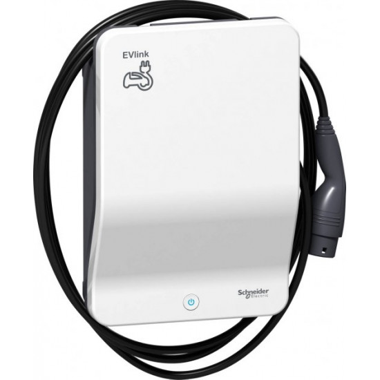 Зарядная станция Schneider Electric Evlink Wallbox T2 32A 3Ф с кабелем (EVH2S22P0CK) Зарядная станция Schneider Electric Evlink Wallbox T2 32A 3Ф с кабелем (EVH2S22P0CK)
