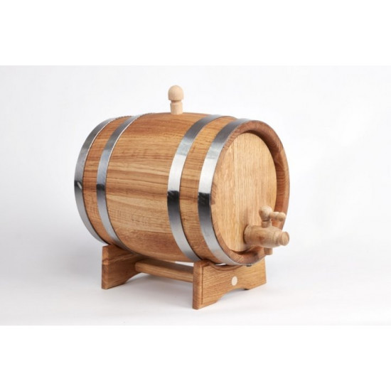 Oak barrel 5l at Wine Moonshine Lviv Bondarna Factory Oak barrel 5l at Wine Moonshine Lviv Bondarna Factory